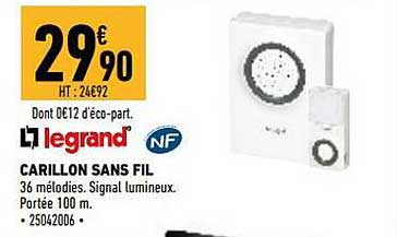 carillon sans fil legrand