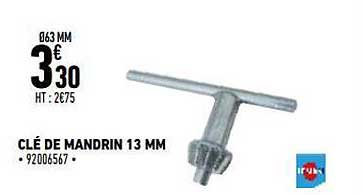 Clé De Mandrin 13 Mm