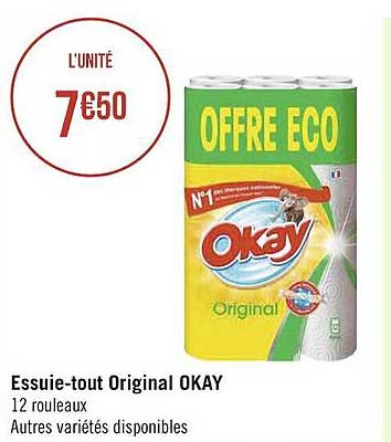 essuie-tout original okay