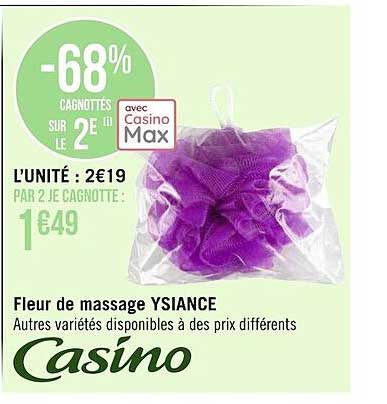 fleur de massage ysiance