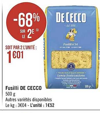 fusilli de cecco