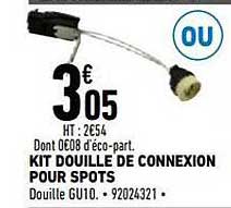 Kit Douille De Connexion Pour Spots
