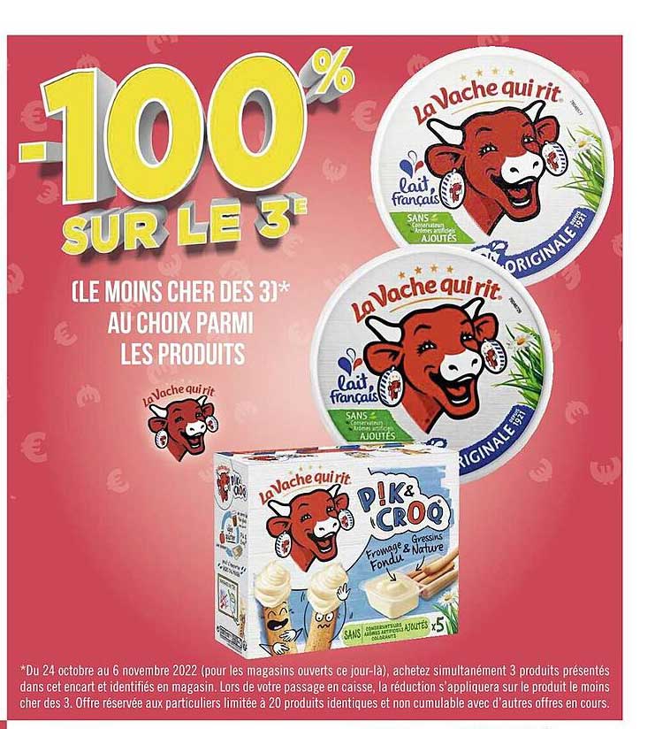 les produits la vache qui rit
