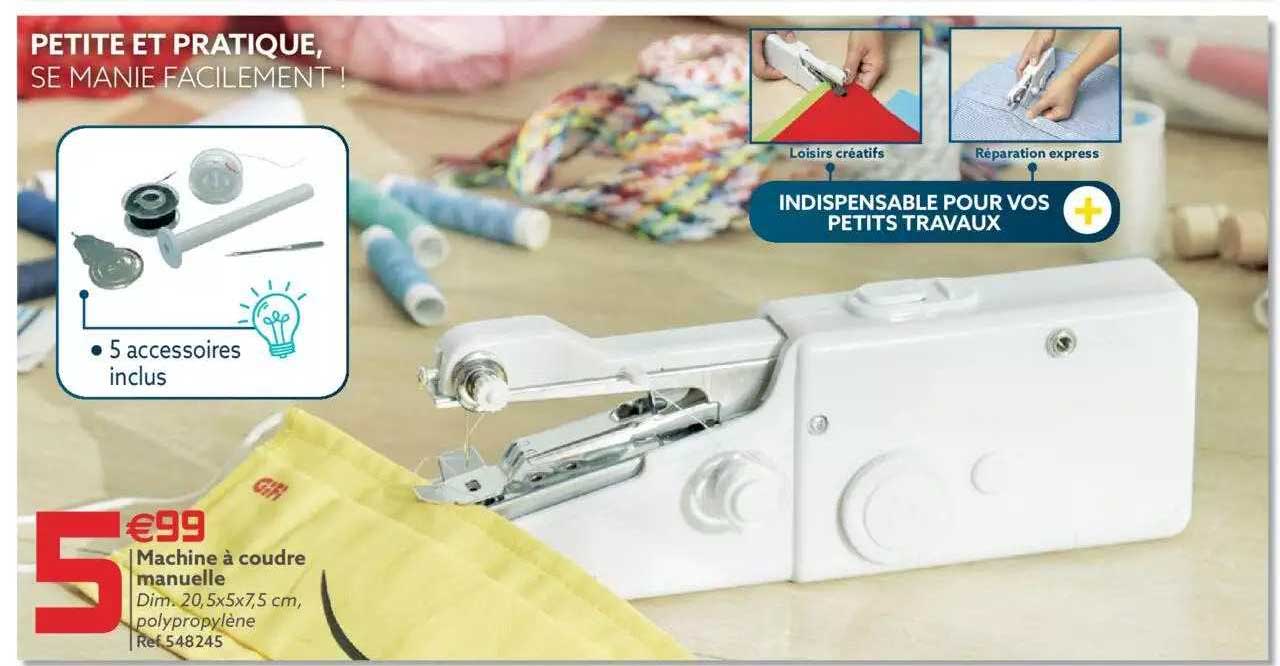 machine à coudre manuelle