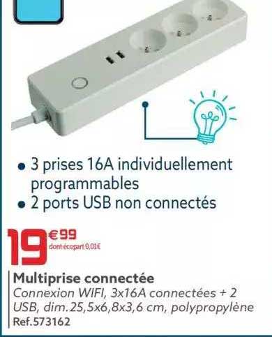 Multiprise Connectée