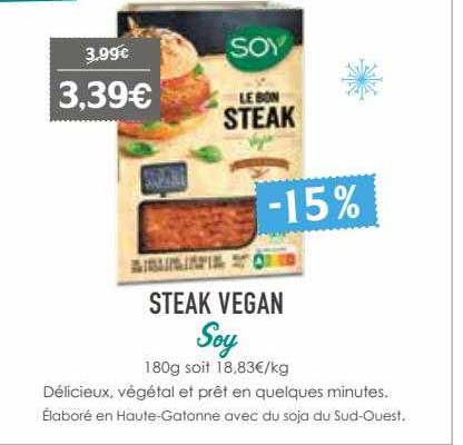 Steak Végan Soy