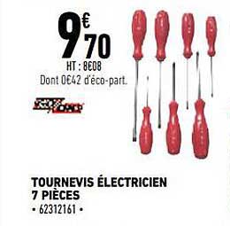 tournevis éléctricien 7 pièces go on!