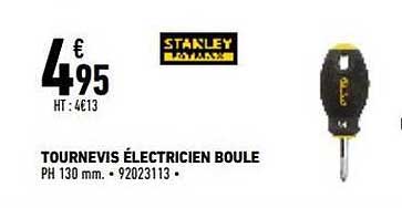 tournevis électricien boule stanley