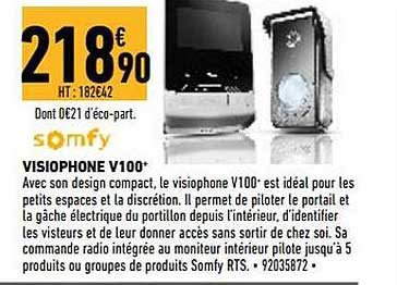 Visiophone V100 Somfy