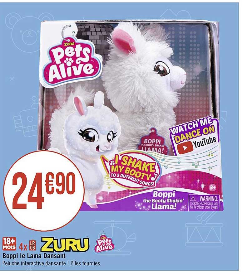boppi le lama dansant zuru