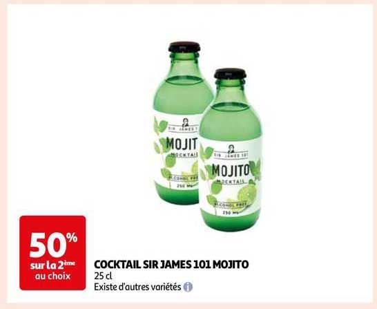 cocktail sir james 101 mojito