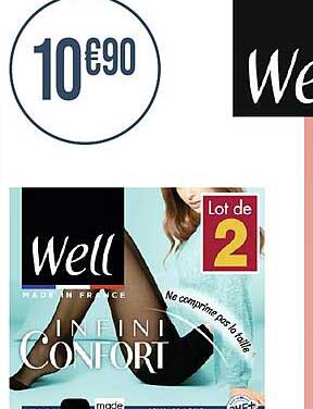 collant infini confort well