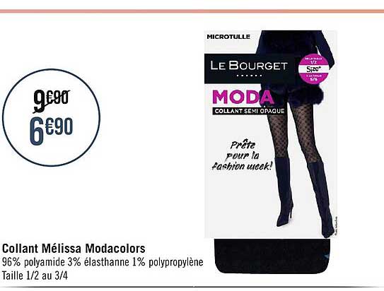 collant mélissa modacolors le bourget