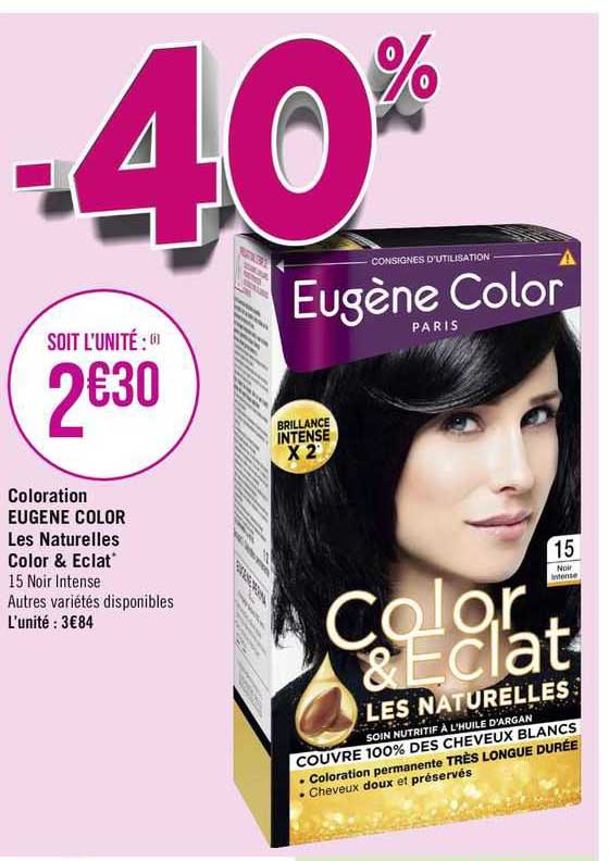 Coloration Eugène Color Les Naturelles Color & éclat