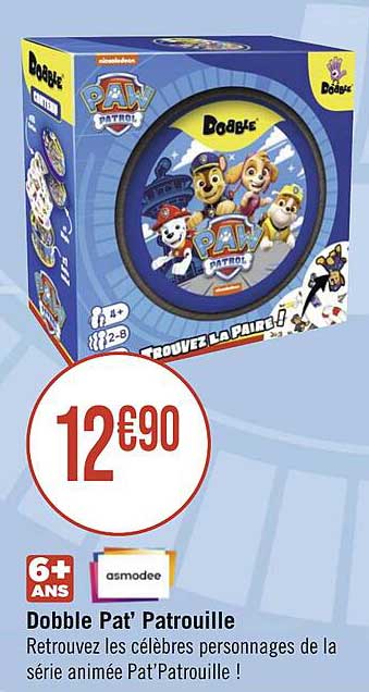 dobble pat' patrouille asmodee