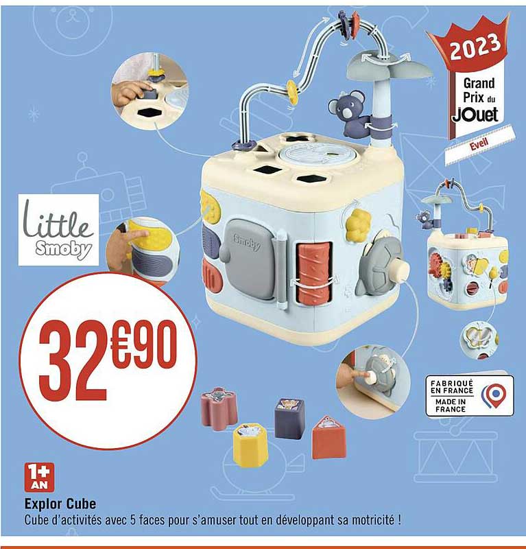 explor cube little smoby