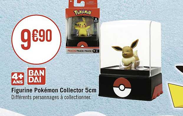 figurine pokémon collector 5 cm bandai