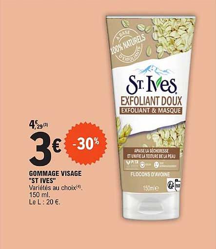 Gommage Visage "st Ives"