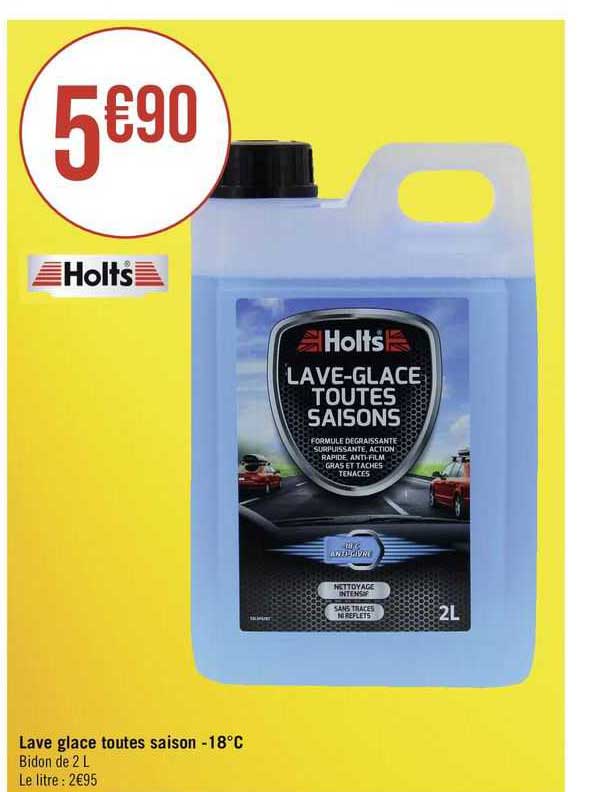 lave glace toute saison -18°c holts