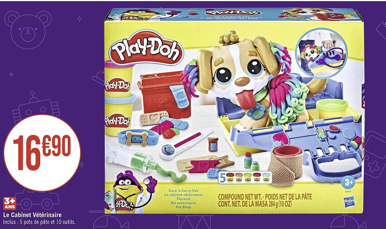 le cabinet vétérinaire play-Doh