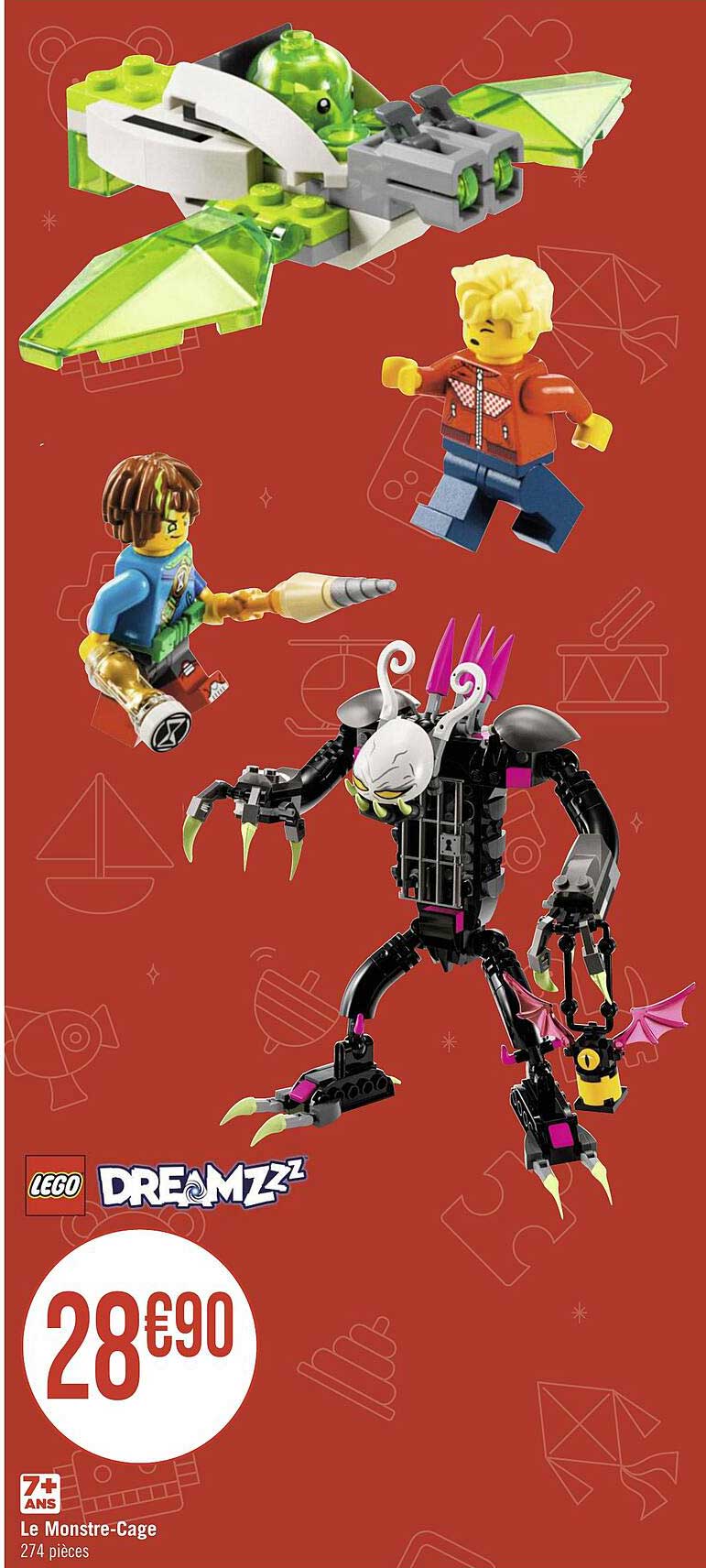 le monstre cage lego dreamzzz