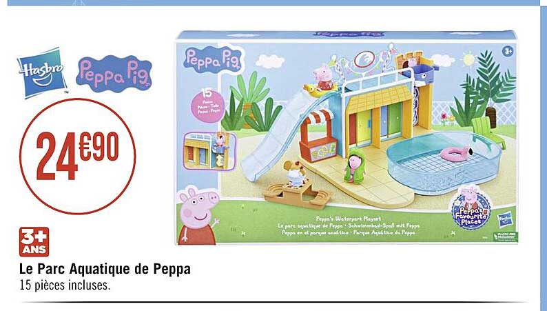 le parc aquatique de peppa hasbro peppa pig
