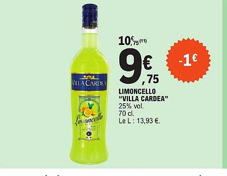 limoncello "villa cardea"