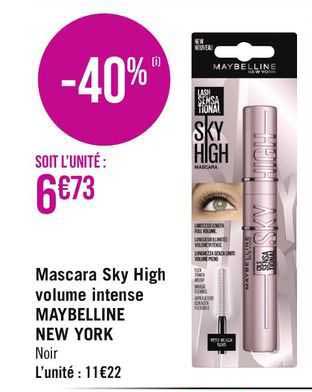 mascara sky high volume intense maybelline new york