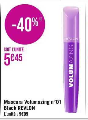 Mascara Volumazing N°01 Black Revlon