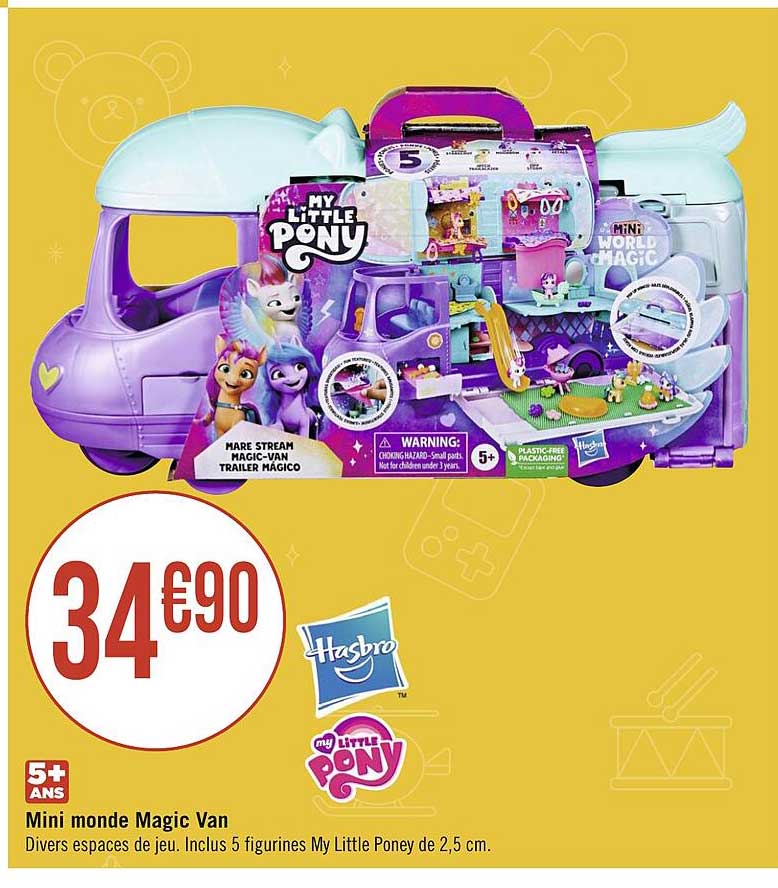 mini monde magic van hasbro my little pony