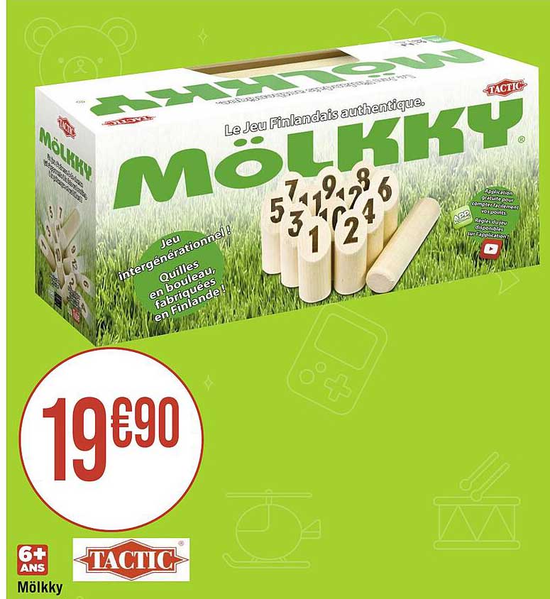mölkky tactic