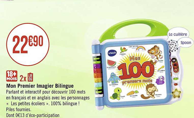 mon premier imagier bilingue vtech