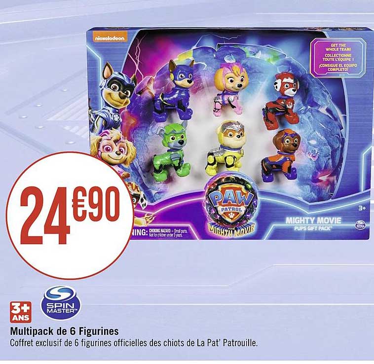 Multipack De 6 Figurines Spin Master