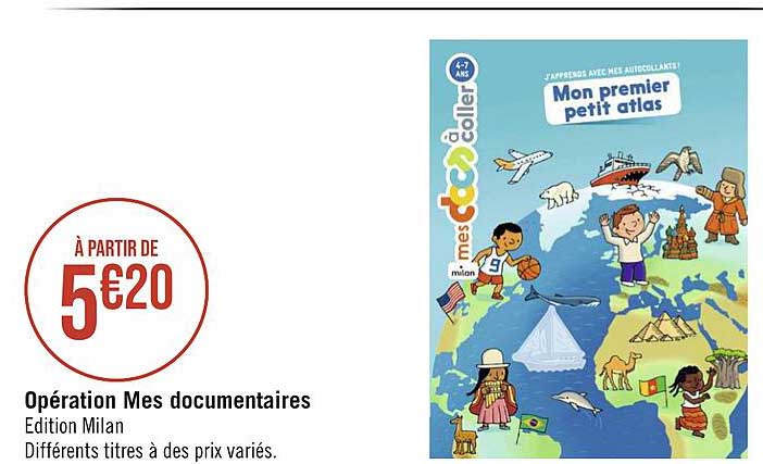 opération mes documentaires édition milan