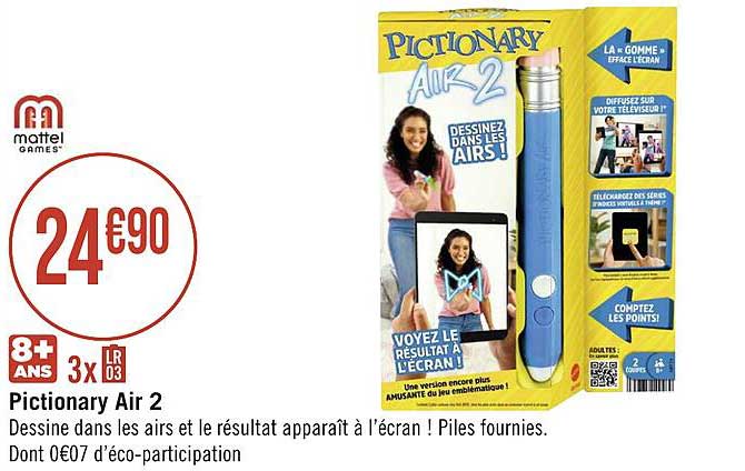 pictionary air 2 mattel games