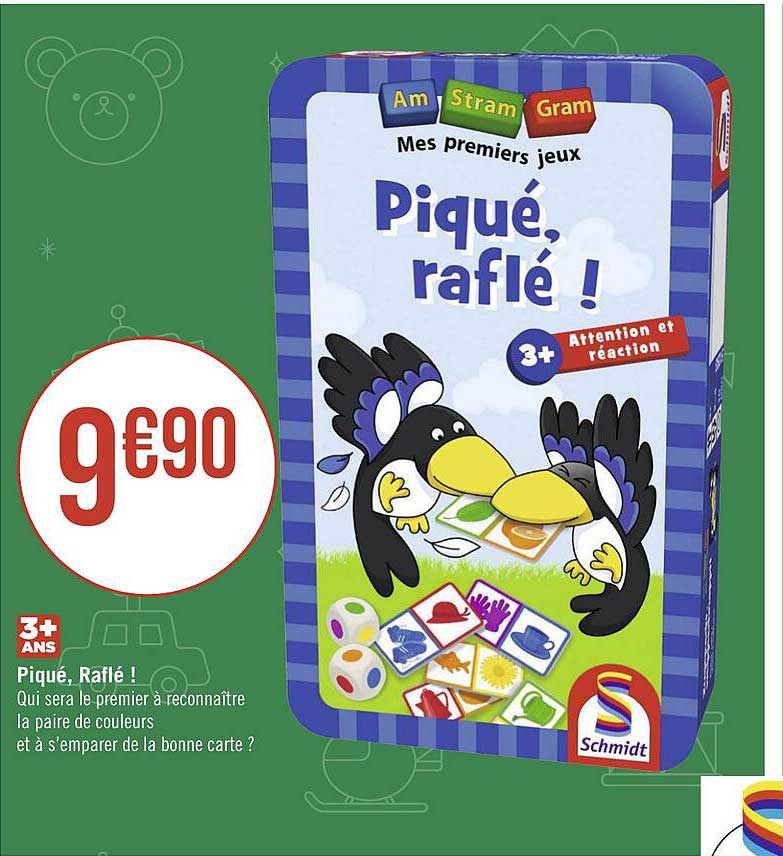 piqué, raflé ! am stram gram