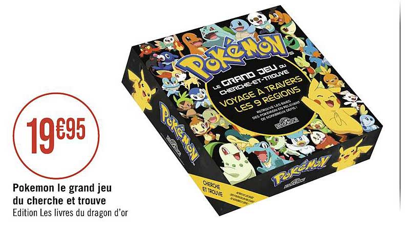 pokémon le grand jeu du cherche et trouve