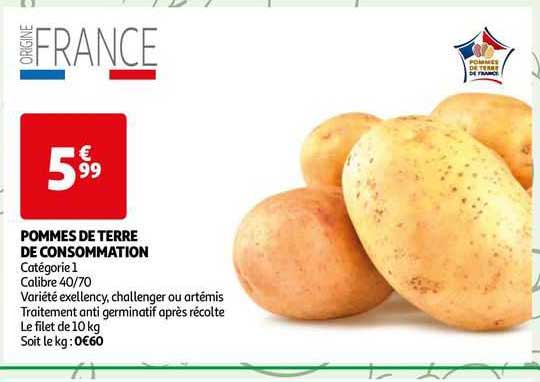 Pommes De Terre De Consommation