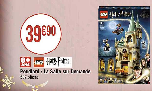poudlard : la salle sur demande lego harry potter