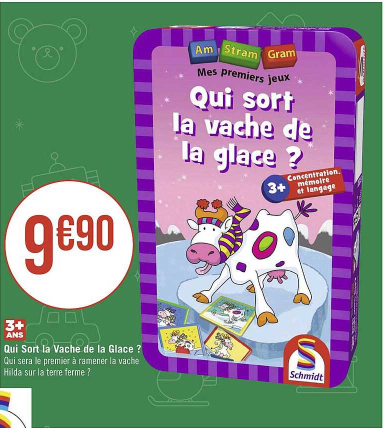 qui sort la vache de la glace ? am stram gram
