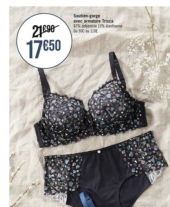 soutien-gorge avec armature trisca