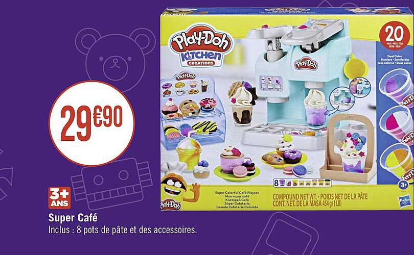 super café play-Doh