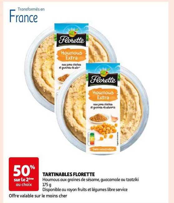 Tartinables Florette