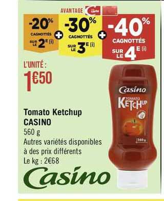 tomato ketchup casino