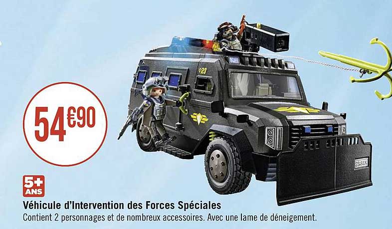 véhicule l'intervention des forces spéciales