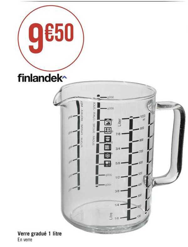 verre gradué 1 litre finlandek^
