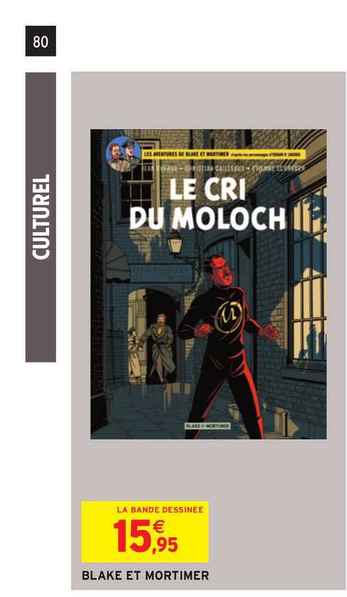 blake et mortimer le cri du moloch