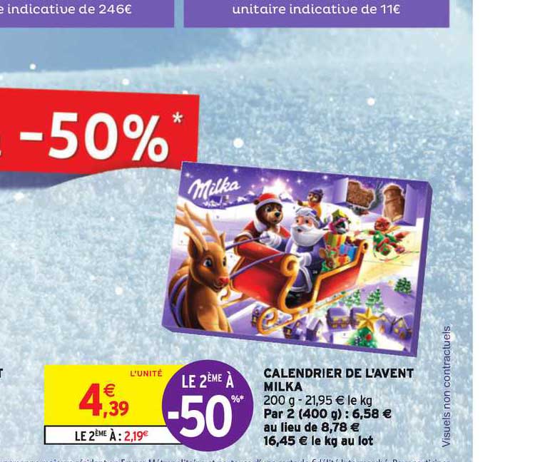 Calendrier De L'avent Milka
