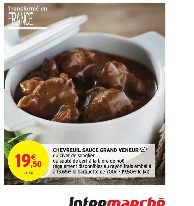 chevreuil sauce grand veneur