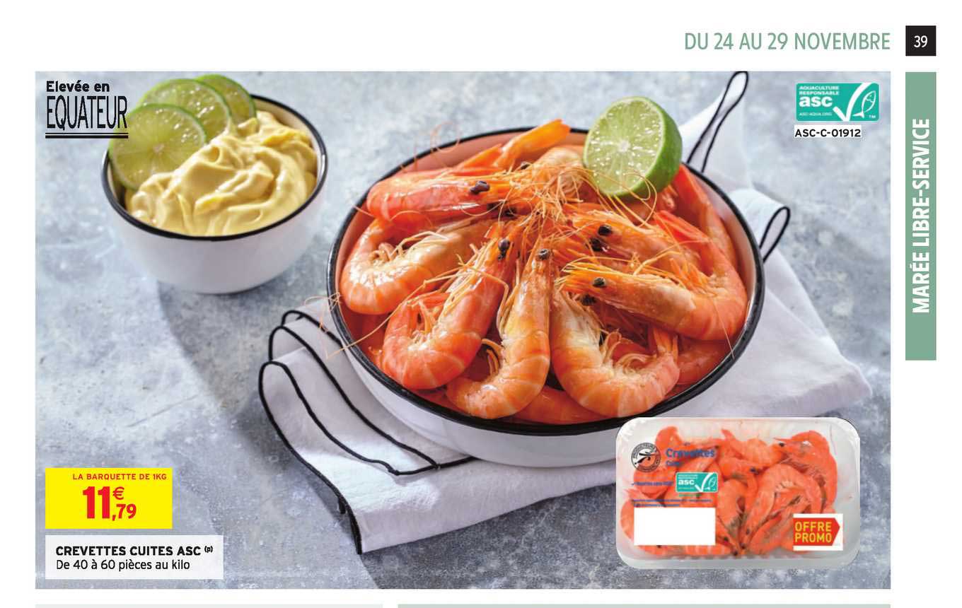 Crevettes Cuites Asc